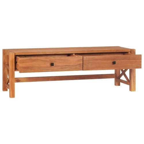 TV ormarić 140 x 40 x 45 cm od tikovine - 1 140 cm Cijena