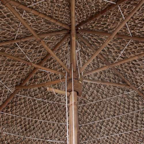 Suncobran od bambusa s krovom od lišća banane 270 cm Cijena