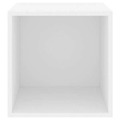 Zidni ormarići 2 kom bijeli 37 x 37 x 37 cm konstruirano drvo - Bijela 2 1 Cijena