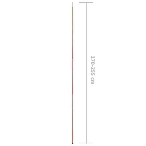 Teleskopska šipka za šator duljine 170 - 255 cm pocinčani čelik - 1 Cijena