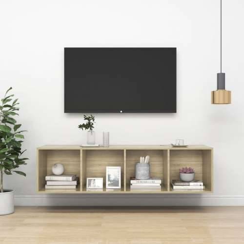 Zidni TV ormarić boja hrasta 37x37x142,5 cm konstruirano drvo - sonoma hrast 1 142.5 cm Cijena