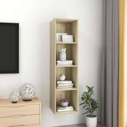 Zidni TV ormarić boja hrasta 37x37x142,5 cm konstruirano drvo - sonoma hrast 1 142.5 cm Cijena