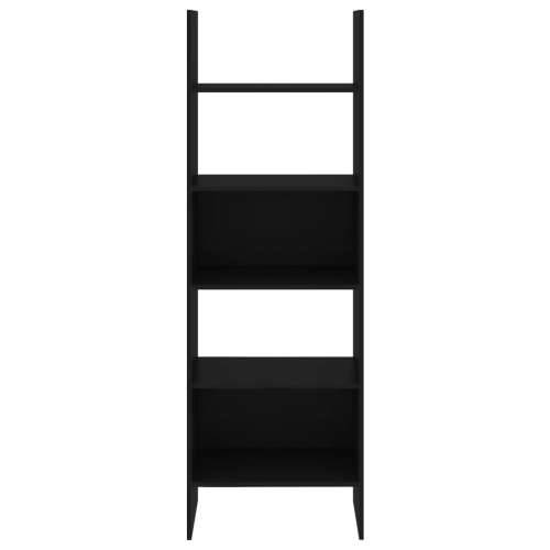 Ormarić za knjige crni 60 x 35 x 180 cm od konstruiranog drva - Crna 1 Cijena
