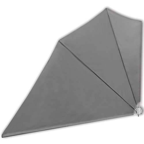 Sklopiva bočna tenda siva 160 x 240 cm - Siva 160 x 240 cm Cijena
