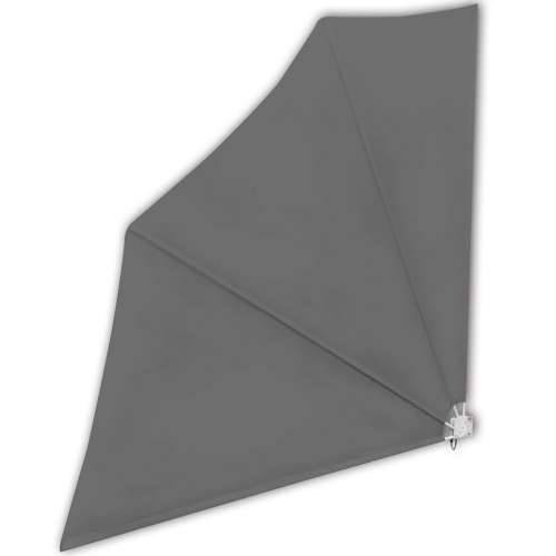 Sklopiva bočna tenda siva 140 x 140 cm - Siva 140 x 140 cm Cijena