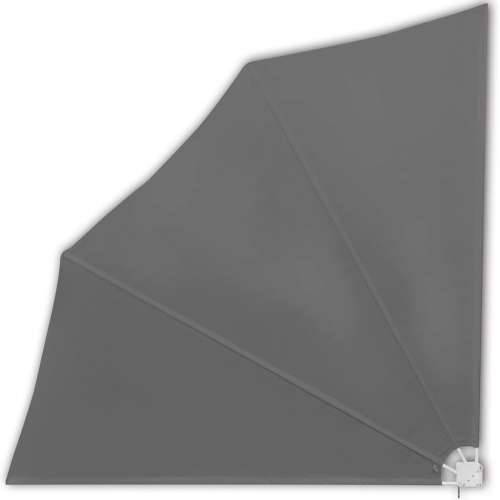 Sklopiva bočna tenda siva 140 x 140 cm - Siva 140 x 140 cm Cijena