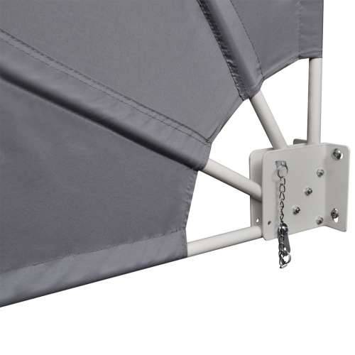 Sklopiva bočna tenda siva 140 x 140 cm - Siva 140 x 140 cm Cijena