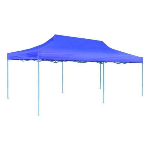 Sklopivi Pop-up šator za zabave plavi 3 x 6 m Cijena