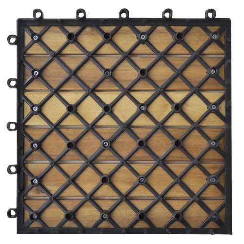 10 kom. Brodski Pod Drvo Akacije 30 x 30 cm Vertikalni uzorak Cijena