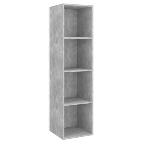 Zidni TV ormarić boja betona 37x37x142,5 cm konstruirano drvo - Beton siva 1 142.5 cm Cijena