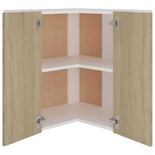 Viseći kutni ormarić “Lyon” boja hrasta 57x57x60 cm - sonoma hrast 57 x 57 x 60 cm 1 1x hanging corner cabinet Cijena
