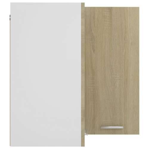 Viseći kutni ormarić “Lyon” boja hrasta 57x57x60 cm - sonoma hrast 57 x 57 x 60 cm 1 1x hanging corner cabinet Cijena