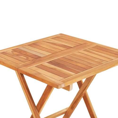 3-dijelni bistro set s kraljevsko plavim jastucima od tikovine - Kraljevski plava 3 Cijena