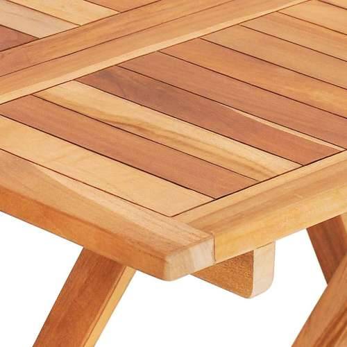 3-dijelni bistro set s kraljevsko plavim jastucima od tikovine - Kraljevski plava 3 Cijena