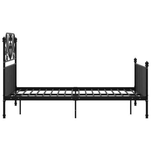 Okvir za krevet crni metalni 120 x 200 cm - Crna 120 x 200 cm Cijena