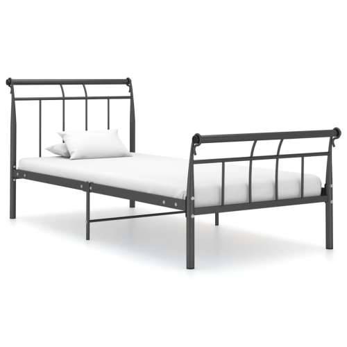Okvir kreveta crni metalni 90 x 200 cm  - Crna 90 x 200 cm Cijena