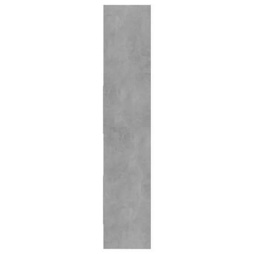 Ormarić za knjige boja betona 60x35x180 cm konstruirano drvo - Beton siva 1 Cijena