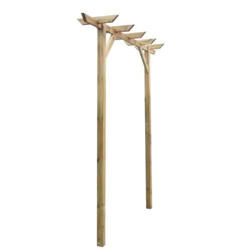 Vrtna pergola 200 x 40 x 205 cm drvena Cijena