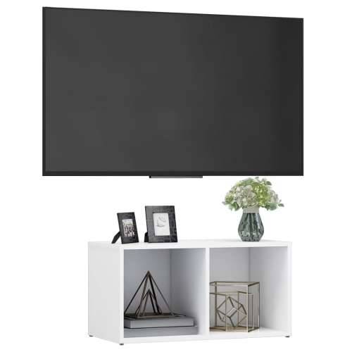 TV ormarić bijeli 72 x 35 x 36,5 cm od konstruiranog drva - Bijela 1 36.5 cm 72 cm Cijena