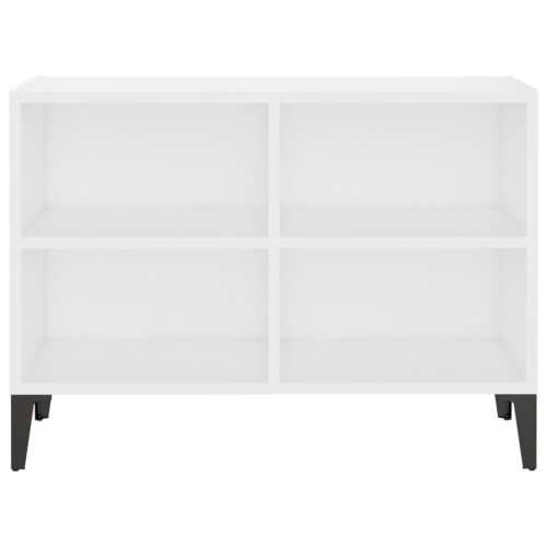 TV ormarić s metalnim nogama bijeli 69,5 x 30 x 50 cm - Bijela 1 69.5 cm Cijena