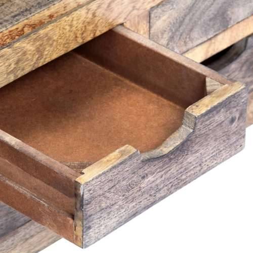 Stolić za kavu sivi 100 x 50 x 30 cm od masivnog drva šišama Cijena