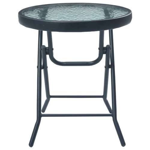 3-dijelni bistro set krem čelični - Krema 3 Cijena