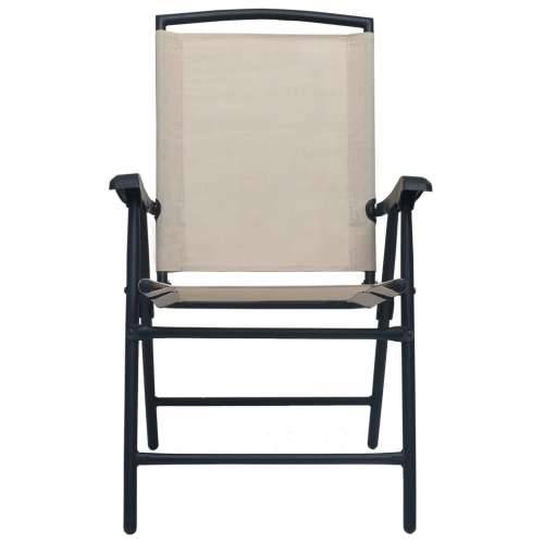 3-dijelni bistro set krem čelični - Krema 3 Cijena