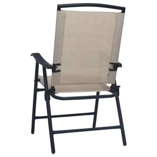 3-dijelni bistro set krem čelični - Krema 3 Cijena