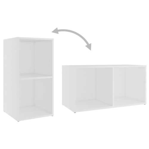 TV ormarići 4 kom bijeli 72 x 35 x 36,5 cm konstruirano drvo - Bijela 4 Cijena