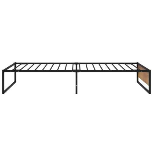 Okvir za krevet crni metalni 90 x 200 cm 90 x 200 cm Cijena