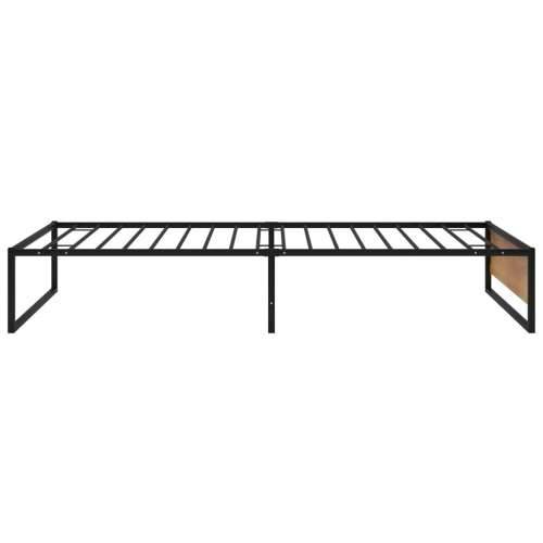 Okvir za krevet crni metalni 100 x 200 cm - 100 x 200 cm Cijena