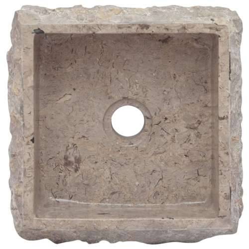 Lavabo - Umivaonik sivi 30 x 30 x 13 cm mramorni - Siva Cijena