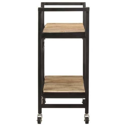 Kuhinjska kolica 87 x 36 x 81 cm od masivnog drva manga - masivno drvo manga Cijena