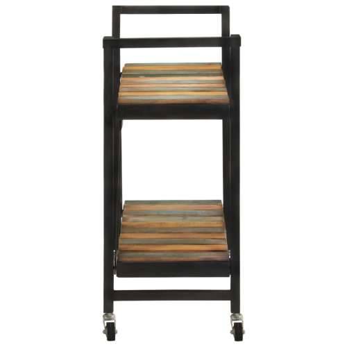 Kuhinjska kolica 87x 36 x 81 cm od masivnog obnovljenog drva - masivno obnovljeno drvo Cijena