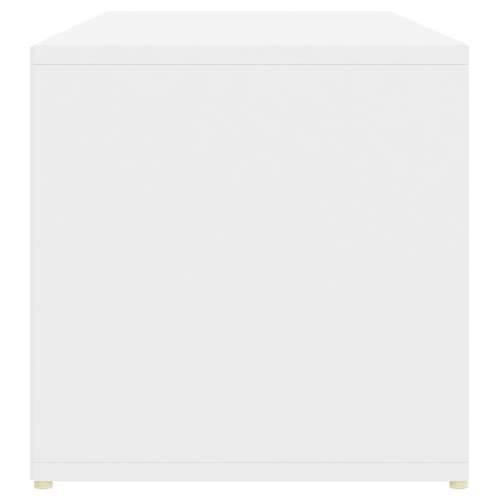 Klupa za spremanje obuće bijela 105x35x35 cm konstruirano drvo - Bijela 1 Cijena