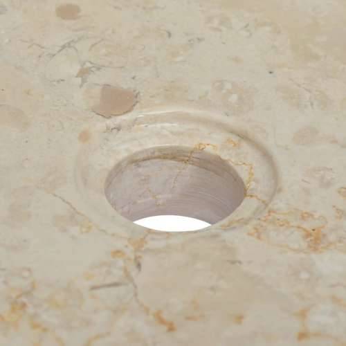 Lavabo - Umivaonik krem 40 x 40 x 10 cm mramorni - Krema Cijena
