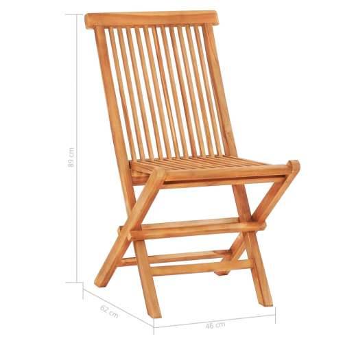 3-dijelni bistro set od tikovine s crvenim kariranim jastucima - Crveni karirani uzorak 3 Cijena
