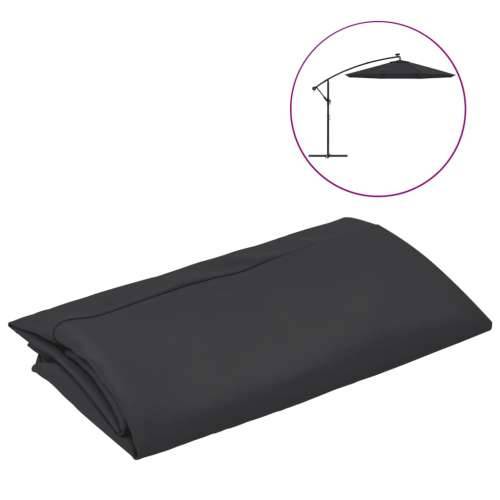 Zamjenska tkanina za konzolni suncobran 350 cm crna - Crna 350 cm 1 Cijena