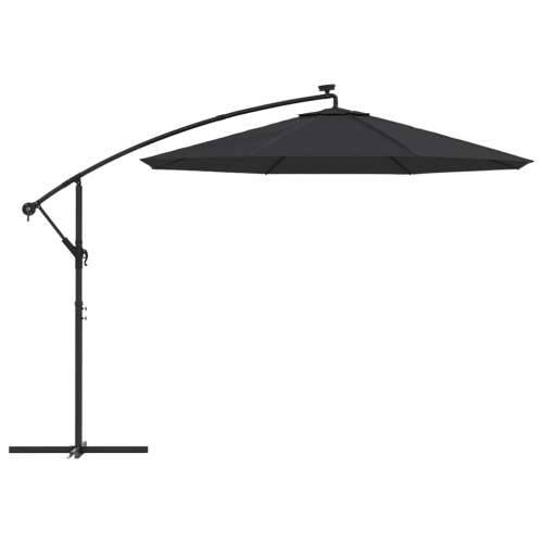 Zamjenska tkanina za konzolni suncobran 350 cm crna - Crna 350 cm 1 Cijena