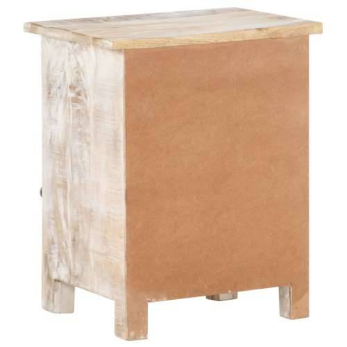 Noćni ormarić 40 x 30 x 50 cm od grubog bagremovog drva - 1 Grubo bagremovo drvo Cijena