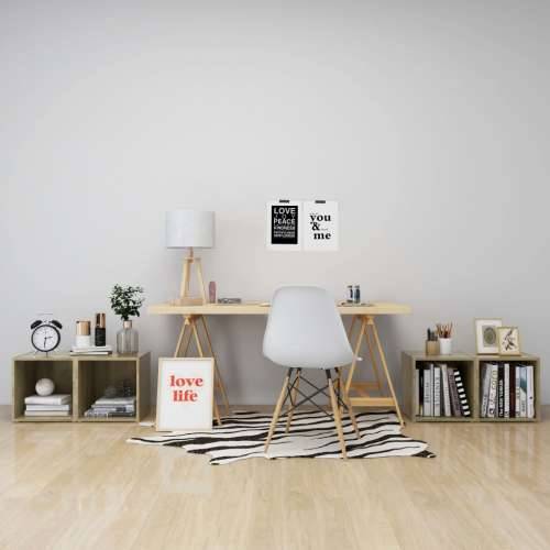 TV ormarići 4 kom boja hrasta 37 x 35 x 37 cm konstruirano drvo - sonoma hrast 4 Cijena