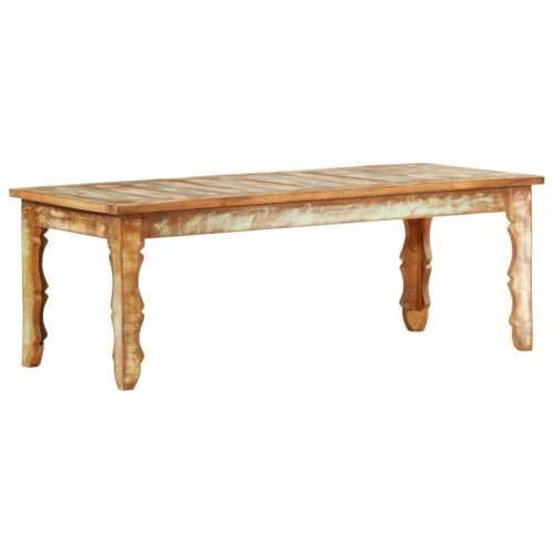 Stolić za kavu 110 x 50 x 40 cm od masivnog obnovljenog drva - 110 x 50 x 40 cm 1 Cijena