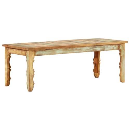Stolić za kavu 110 x 50 x 40 cm od masivnog obnovljenog drva - 110 x 50 x 40 cm 1 Cijena