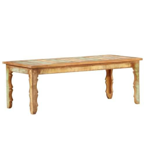 Stolić za kavu 110 x 50 x 40 cm od masivnog obnovljenog drva - 110 x 50 x 40 cm 1 Cijena