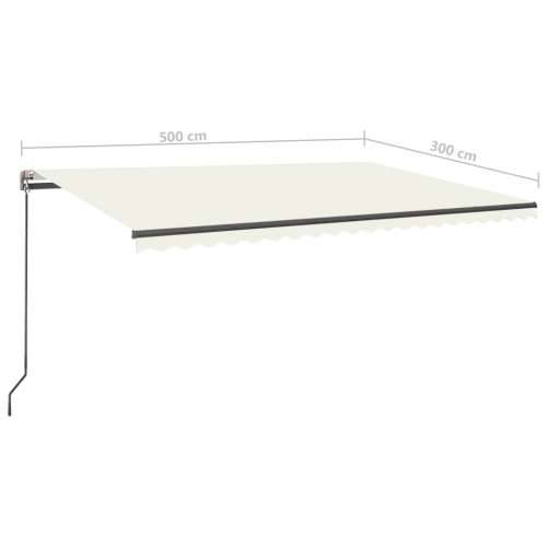 Samostojeća automatska tenda 500 x 350 cm krem Krema 500 x 350 cm 1 Cijena