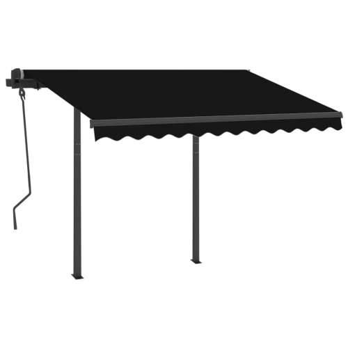 Automatska tenda sa senzorom za vjetar LED 3 x 2,5 m antracit - Antracit 3 x 2.5 m 1 Cijena
