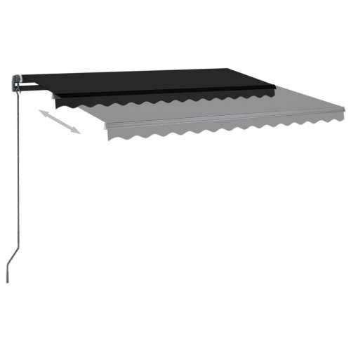 Automatska tenda sa senzorom za vjetar LED 3 x 2,5 m antracit - Antracit 3 x 2.5 m 1 Cijena