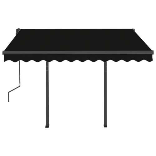 Automatska tenda sa senzorom za vjetar LED 3 x 2,5 m antracit - Antracit 3 x 2.5 m 1 Cijena