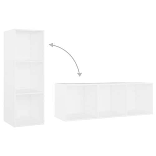 TV ormarići 2 kom bijeli 107 x 35 x 37 cm od konstruiranog drva - Bijela 107 x 35 x 37 cm 1 Cijena