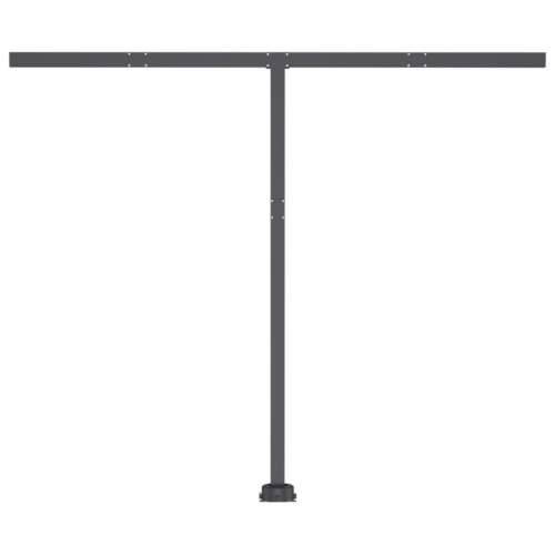 Automatska tenda sa senzorom LED 300x250 cm žuto-bijela - Žuta i bijela 300 x 250 cm 1 Cijena